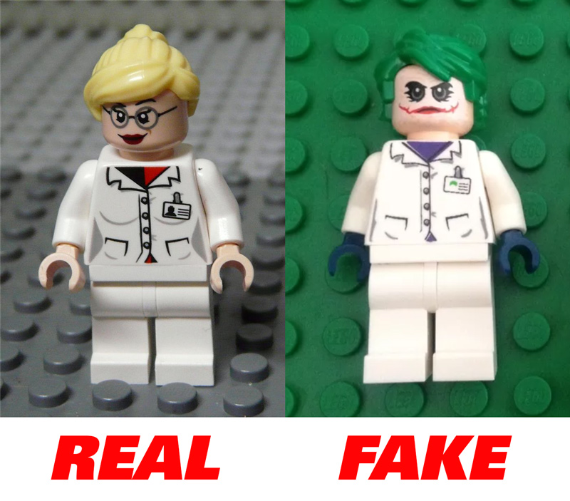 fake lego minifigure