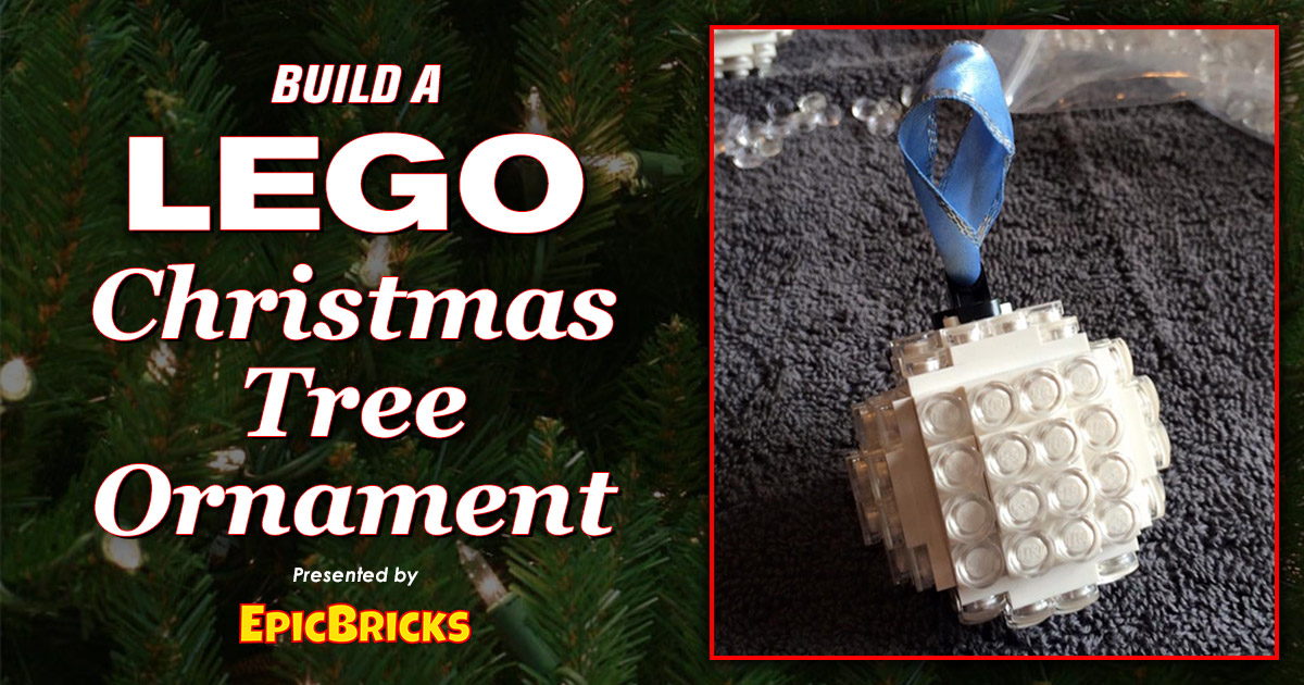 How to Make a Lego Christmas Tree Ornament